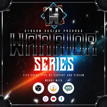 Warrior Stream Overlay Pack