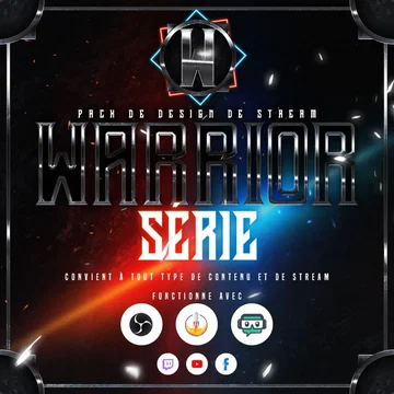 Warrior Stream Overlay Pack