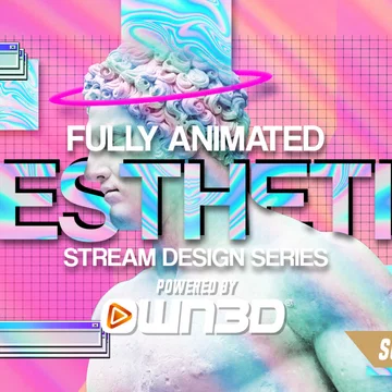 Aesthetic Stream Overlay Pack