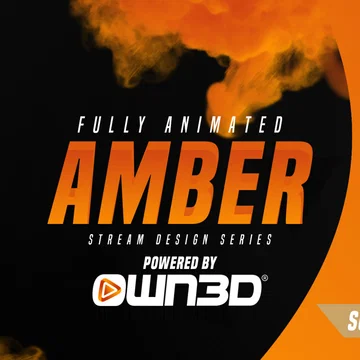 Amber Stream Overlay Pack