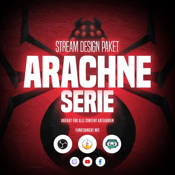 Arachne Stream Overlay Pack