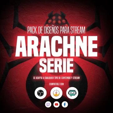 Arachne Stream Overlay Pack