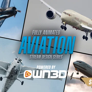Aviation Stream Overlay Pack