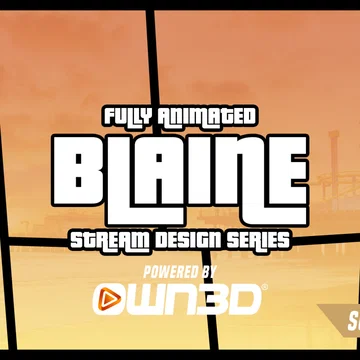 Blaine Stream Overlay Pack