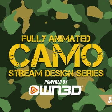 Camo Stream Overlay Pack