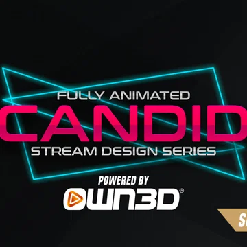 Candid Stream Overlay Pack