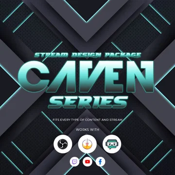 Caven Stream Overlay Pack