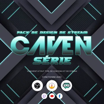 Caven Stream Overlay Pack