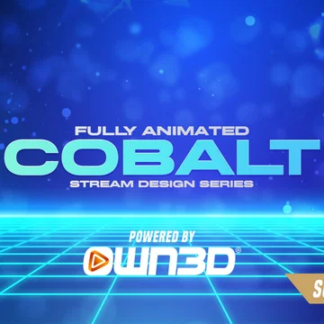 Cobalt Stream Overlay Pack