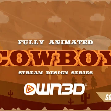 Cowboy Stream Overlay Pack