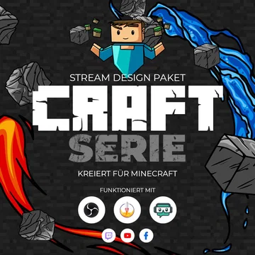 Craft Stream Overlay Pack