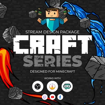 Craft Stream Overlay Pack