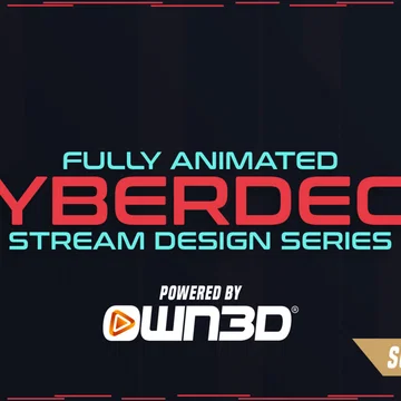Cyberdeck Stream Overlay Pack