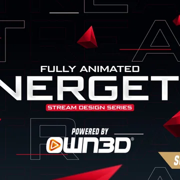 Energetic Stream Overlay Pack
