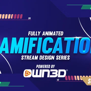 Gamification Stream Overlay Pack