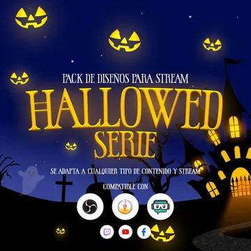 Hallowed Stream Overlay Pack