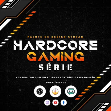 Hardcore-Gaming Stream Overlay Pack