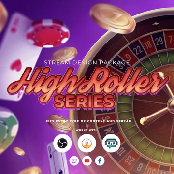 HighRoller Stream Overlay Pack