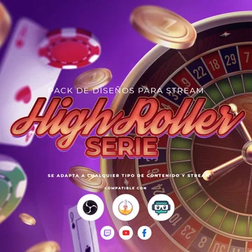 HighRoller Stream Overlay Pack