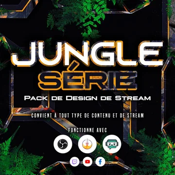 Jungle Stream Overlay Pack
