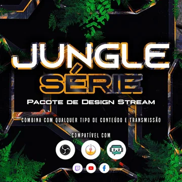 Jungle Stream Overlay Pack
