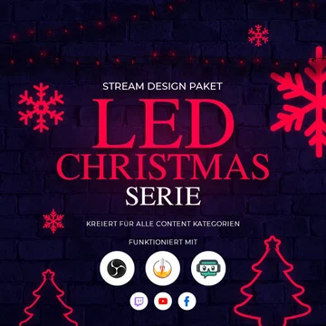 Led Christmas Stream Overlay Pack
