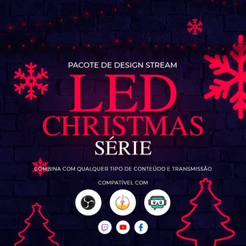 Led Christmas Stream Overlay Pack