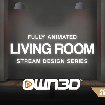 Living Room Stream Overlay Pack