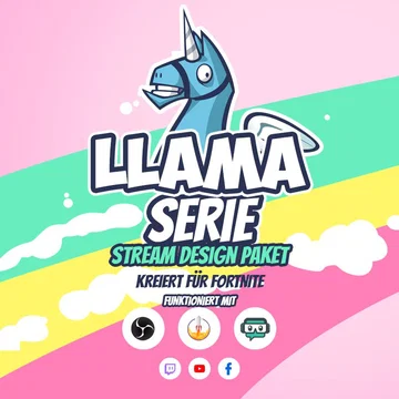 Llama Stream Overlay Pack