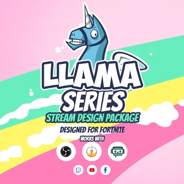 Llama Stream Overlay Pack