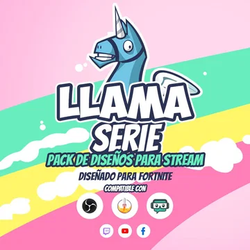 Llama Stream Overlay Pack