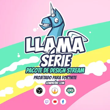 Llama Stream Overlay Pack