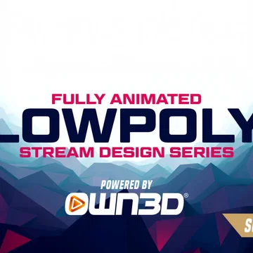 LowPoly Stream Overlay Pack