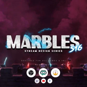 Marbles Stream Overlay Pack