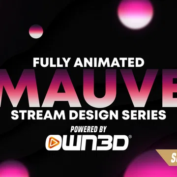 Mauve Stream Overlay Pack