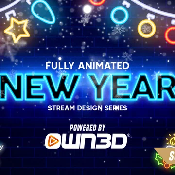New Year Stream Overlay Pack