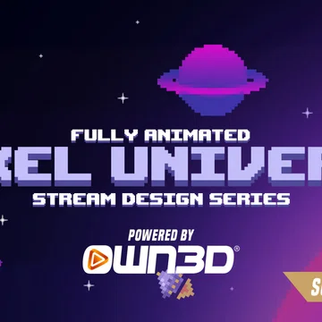 Pixel Universe Stream Overlay Pack