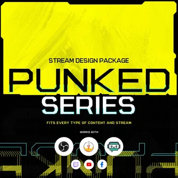 Punked Stream Overlay Pack