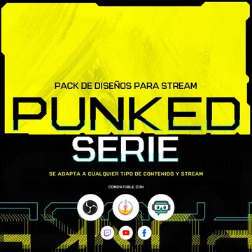 Punked Stream Overlay Pack