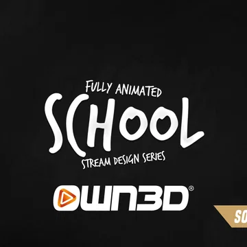 School Stream Overlay Pack