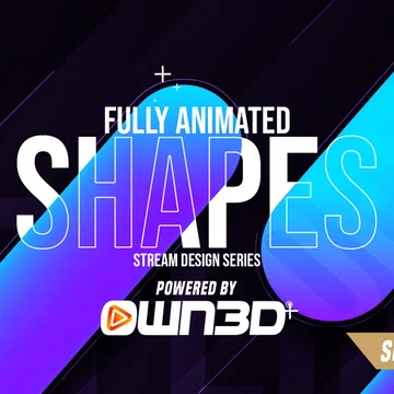 Shapes Stream Overlay Pack