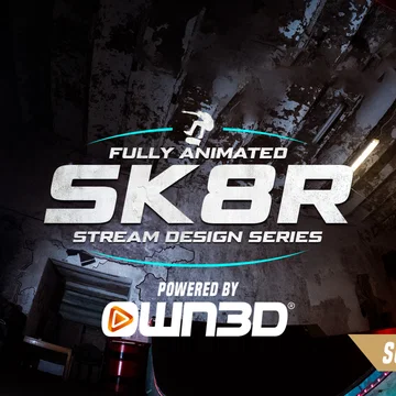 SK8R Stream Overlay Pack