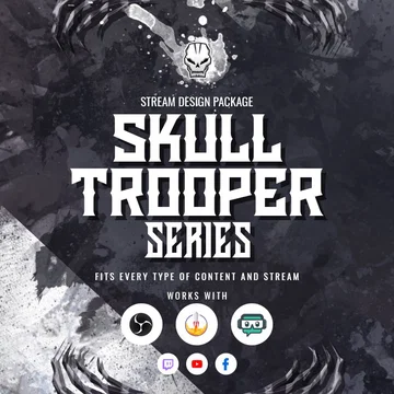 Skulltrooper Stream Overlay Pack