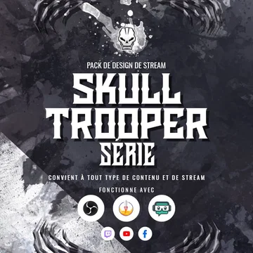Skulltrooper Stream Overlay Pack