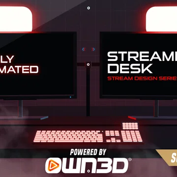 Streamers-Desk Stream Overlay Pack