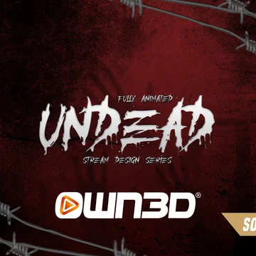 Undead Stream Overlay Pack