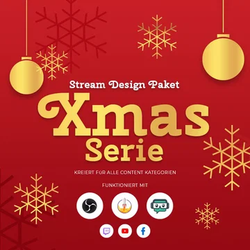 Xmas Stream Overlay Pack