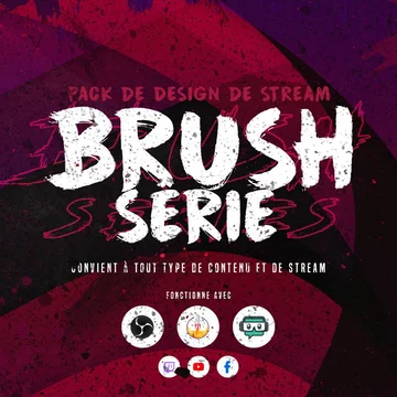 Brush Stream Overlay Pack