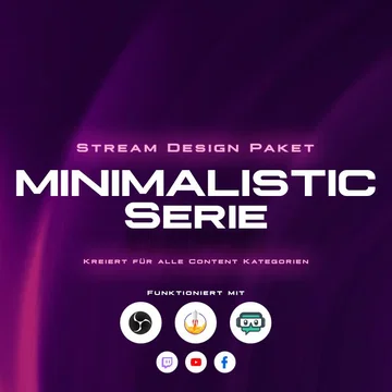 Minimalisticircle Stream Overlay Pack