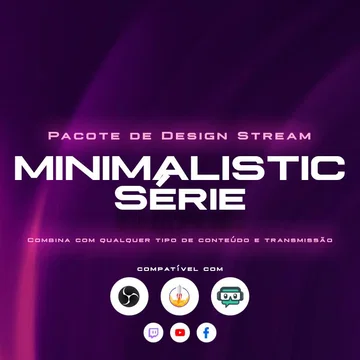 Minimalisticircle Stream Overlay Pack